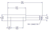 Cylindrical Bf3 Neutron Detector -- LND 202110 - Image