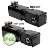 Hypoid Series 42B4 BLDC Right Angle Hollow Shaft 130V Gearmotors -- 3073 - Image
