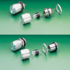 282 Series - RF-Shielded Front and Rear Panel Mount Fuse Holder for Micro® Fuse -- 282001 - Image