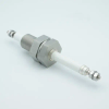 Power Feedthrough, 12,000 Volts, 7 Amps, 1 Pin, Molybdenum Conductor with 1/4-20 Threads, 1.0″ Baseplate Bolt - A0544-4-BP - MPF Products, INC.