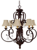 4136MBZ-421-CR Mid. Chandeliers-Candle - 730835 - Capital Lighting, Inc.