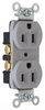 Duplex/Single Receptacle - CRB5262-GRY - Thomas & Betts Corporation