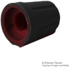 Knob, 13Mm, Grey, Rubber, Red Line; Shaft Type Multicomp - 74M0182 - Newark, An Avnet Company