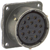 Circular Connector Receptacle, Size 16, 23 Position, Wall; Product Range Itt Cannon - 02K0249 - Newark, An Avnet Company