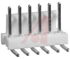 Friction Lock Header with Polarized Notches, Right-Angle Post, 6 pos. - 70084176 - Allied Electronics, Inc.