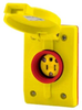 Receptacle with Plate - 65W47BRY - Hubbell Incorporated