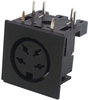 Din Audio/video Conn, Jack, 4Pos, Pcb; No. Of Contacts Deltron Components - 94AC9781 - Newark, An Avnet Company
