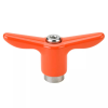 Clamp Handle; Threaded Hole; T-Shape; Stainless Steel -- MAT-THP101SSOR - Image