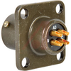 connector,metal circ,class e,box mount recept,size 8,4 #20 solder socket contact - 70052491 - Allied Electronics, Inc.