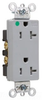 Duplex/Single Receptacle - TR26362-HGGRY - Thomas & Betts Corporation