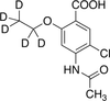 4-Acetamido-5-chloro-2-ethoxy-benzoic Acid Methyl Ester-d5.. - A168147 - Toronto Research Chemicals, Inc.