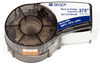 Brady B-595 Black on Orange Vinyl Thermal Transfer Continuous Thermal Transfer Printer Label Cartridge - 0.375 in Width - 21 ft Length - M21-375-595-OR - 662820-96663 - R. S. Hughes Company, Inc.