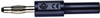 Connector Adaptor, Banana, 1, Plug, Mini Banana, 1, Receptacle Rohs Compliant Pomona - 51X2235 - Newark, An Avnet Company