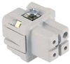 Heavy Duty Insert, Rcpt, 3+Pe Pos, 10A Rohs Compliant Multicomp Pro - 78AH7367 - Newark, An Avnet Company