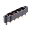 4 Pos. Male SIL Vertical Throughboard Conn. Board Mount -- KA1-MV10405M1