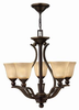 4655OB Mid. Chandeliers-Glass Up - 715126 - Capital Lighting, Inc.