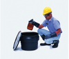 Sellars Black High Density Polyethylene 20 gal Spill Containment Drum - 16 3/4 in Height - 21 3/4 in Overall Diameter - 90600 - SELLARS 90600 - R. S. Hughes Company, Inc.