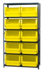 Quantum Magnum Bin Steel Shelving Units - 52973 - U.S. Plastic Corporation