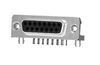 K22X Series Right Angle D-Subminiature Connectors -- K22X-E9S-NR - Image