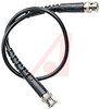 Cable Assy; 36 in.; 22 AWG; BNC; Booted; Black Jacket; UL Listed - 70198220 - Allied Electronics, Inc.