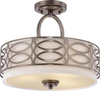 Semi-Flush Mts.-Drum Shade - 340680 - Light Center (The)