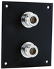 Universal Sub-Panel, Two N Type Feed-Thru Bulkhead Coupler Rohs Compliant L-Com - 07AH3428 - Newark, An Avnet Company