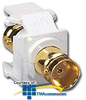 Leviton BNC QuickPort Snap-In Module - Gold Plated - 40832 - TelephoneStuff.com