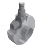 H 2 Lock Handle Pvdf Body Ptfe Diaphragm 1 -- 549202330 - Image