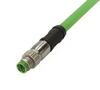 Sensor Cord, 4P M8 Plug-Free End, 2M; Connector To Connector Harting -- 74AC2664 -Image