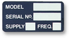 Pre Printed Label, Model/serial No, Pk50 Rohs Compliant Multicomp Pro - 33AK3437 - Newark, An Avnet Company