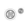 4 PAIR AES/EBU, 26AWG, ISTP, LSZH, STAGE - BE46925 - Belden Inc.