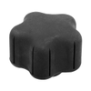 Star Knob - Female; 2.260 in; 1/4-20; Brass - RK-63 - Reid Supply