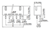XH Series Disconnectable Crimp Style Connectors - B6B-XH-A-GU - PUI - Projections Unlimited, Inc.