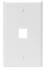 QuickPort Wallplates - 41080-1WP - Leviton Manufacturing