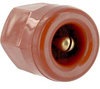 Electrical Connector; Pin Receptacle; 0.31 in.; 1.25 in.; 0.25 in. (Max.); Red - 70120727 - Allied Electronics, Inc.