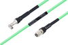 Temperature Conditioned SMA Male Right Angle to TNC Male Low Loss Cable 12 Inch Length Using PE-P300LL Coax - PE3M0233-12 - Pasternack