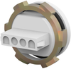 Umnl Bulkhead Conn,4 Pos Rohs Compliant Te Connectivity - 73K3075 - Newark, An Avnet Company