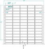 Address Label - Pinfeed - 140556 - Western Numerical Control