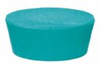 Cole-Parmer Solid Green Neoprene Stoppers, Standard Size 9.5; 9/Pk -- GO-62991-32