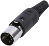 Din Audio/video Conn, Plug, 5Pos, Pvc; No. Of Contacts Multicomp Pro - 69AC6466 - Newark, An Avnet Company