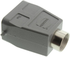 Top Entry Hood, Size 6B, Metal; Heavy Duty Connector Type Harting - 97H1932 - Newark, An Avnet Company