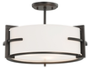 4152-172 3 Light Semi Flush - 4152-172 - Minka Group
