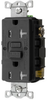 GFCI Duplex Receptacle - GFTRST20BK - Hubbell Incorporated