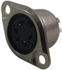 Din Audio / Video Connector, Socket, 5, Panel Mount, Plastic Body, Silver Plated Contacts Rohs Compliant Lumberg - 78R9064 - Newark, An Avnet Company