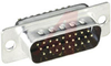 connector,d-sub,high density plug,26 solder cup pin contact(size 15 shell) - 70172222 - Allied Electronics, Inc.