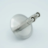 SHV-20 Coaxial Feedthrough, 2 Pins, Grounded Shield, Exposed Insulator, 2.95″ QuickFlange - A2301-1-QF - MPF Products, INC.