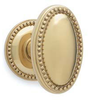 Beaded Oval Door Knob: N&ordm; 74350 - 74350 - P. E. Guerin