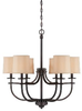28626-ABZ Mid. Chandeliers-Candle - 360343 - Capital Lighting, Inc.