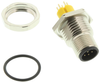 Sensor Connector, M12, Rcpt, 8Pos, Pcb; Product Range Turck - 37R1227 - Newark, An Avnet Company