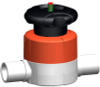 Valves - Plastic-Valves - diaphragm-Valves - 2-way-diaphragm-Valve -- 181515132 - Image